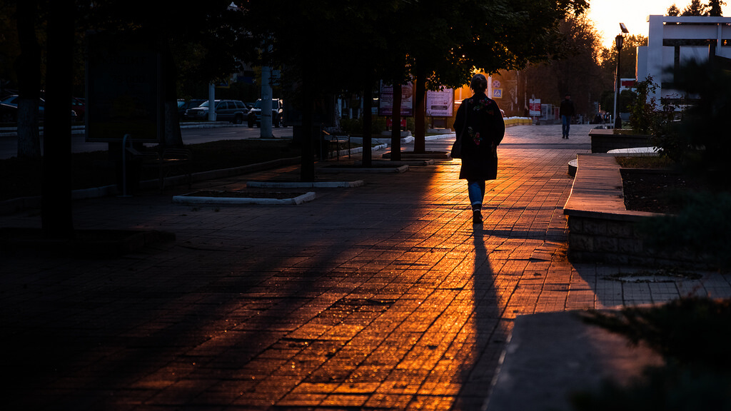 Giuseppe Milo - Sunset in Tiraspol - Moldova - Street photography