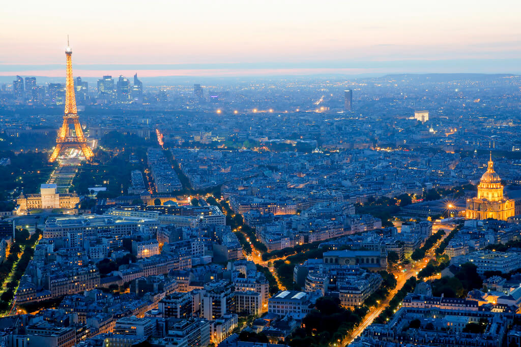 Hemzah Ahmed - Parisian Blue Hour