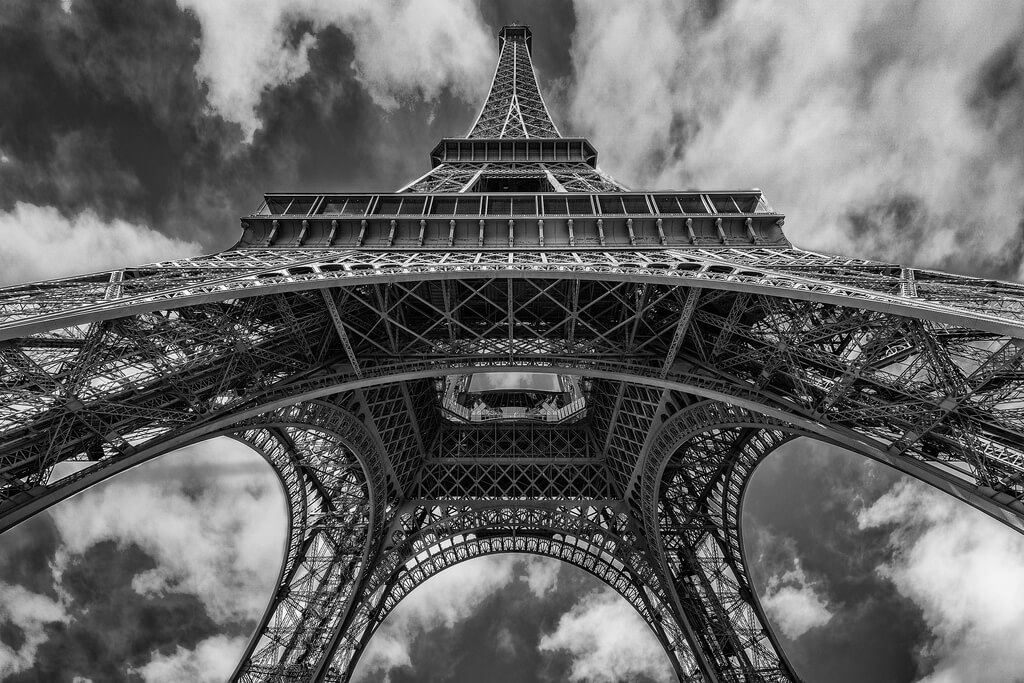 Sam Codrington - Eiffel Tower from Below