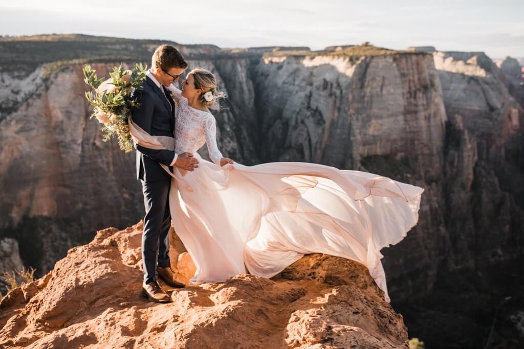 Hearnes Elopement Photography - Zion National Park Wedding