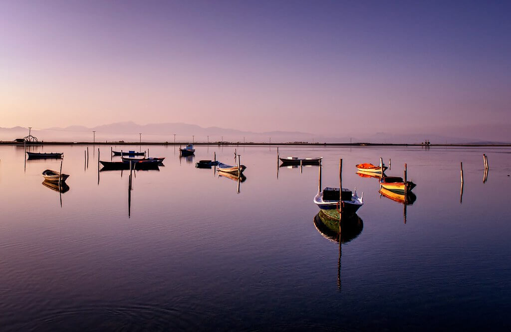 Tenia Prokalamou - fishing boats