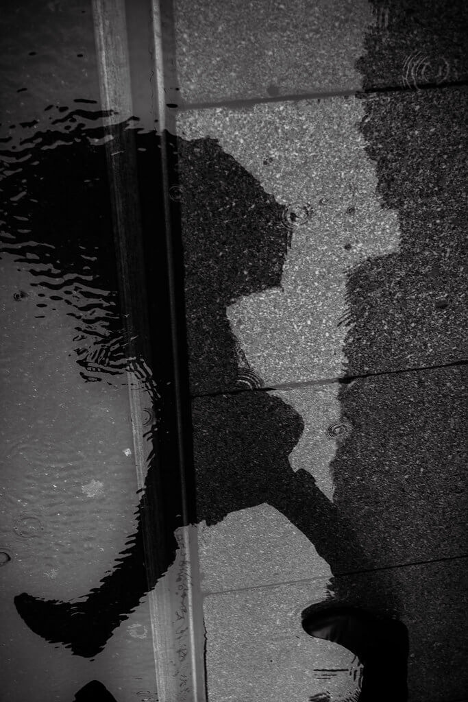 Tuncay - puddle reflection