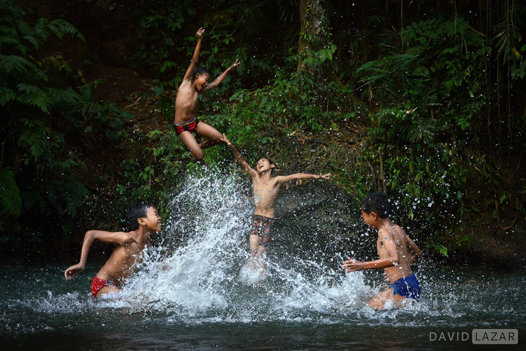 David Lazar - Jungle Swimming Hole- Central Bali