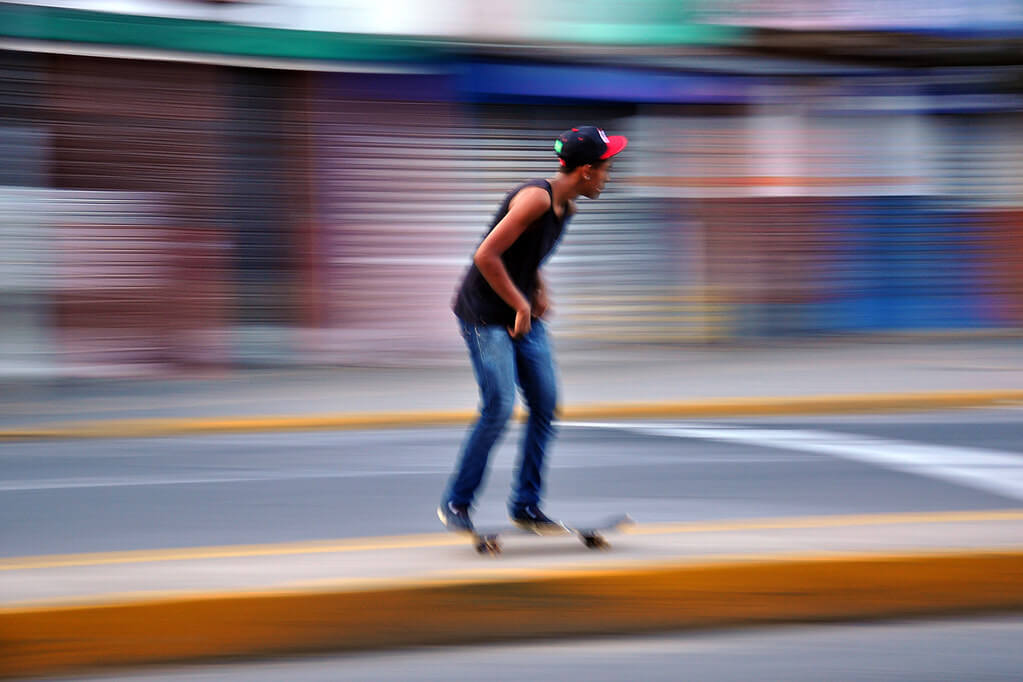 Otacílio Rodrigues - Skating motion blur