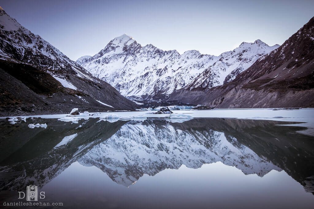 Danielle Sheehan Photography - Mountain Reflection New Zealand Aoraki