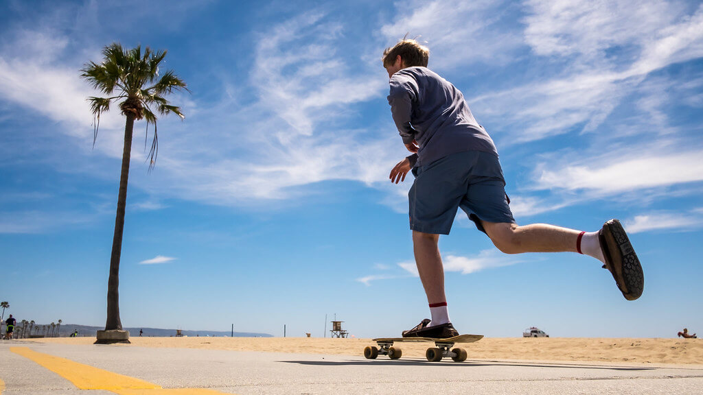 Giuseppe Milo - Skater in Venice Beach - Log Angeles, United States