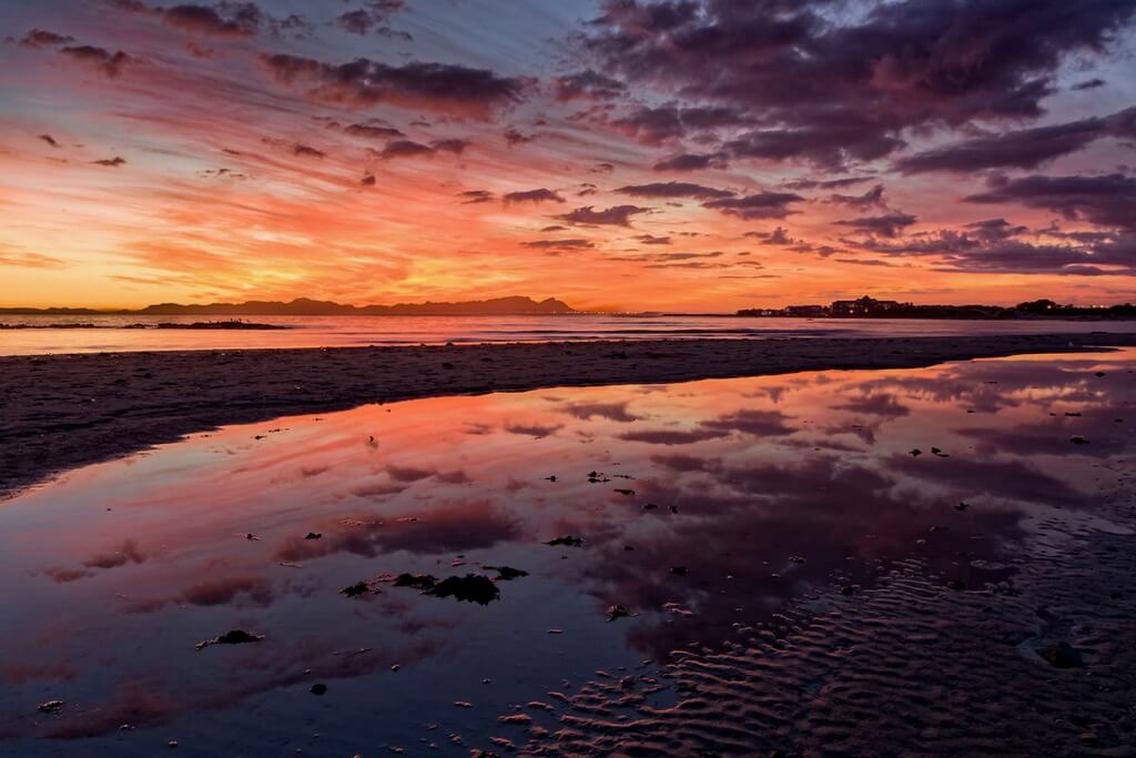 Roger Lee - Across False Bay from Gordon’s Bay, Cape Province, South Africa