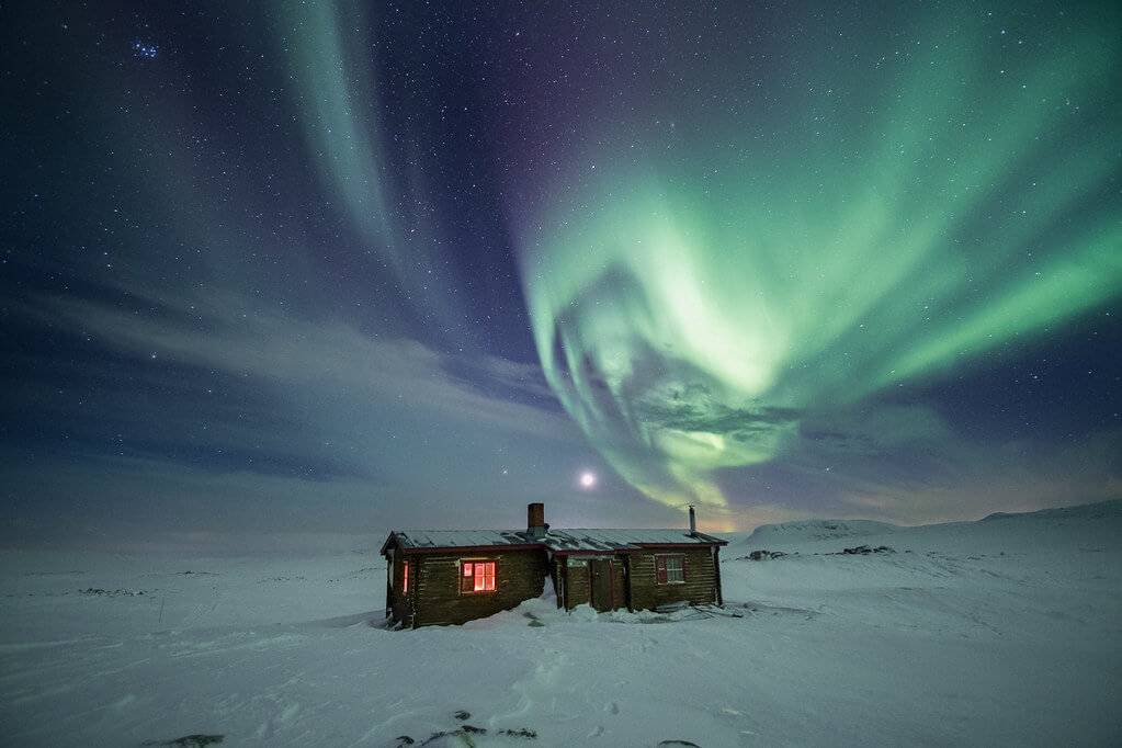 Hille Thomasson - finland aurora borealis