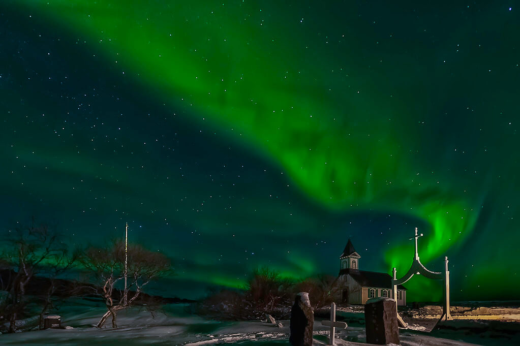 northern lights Iceland