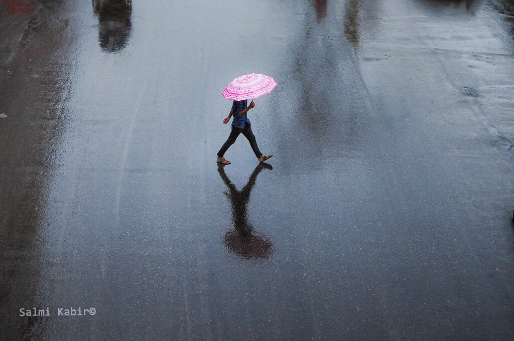 Salmi Kabir - A Man With a Umbrella