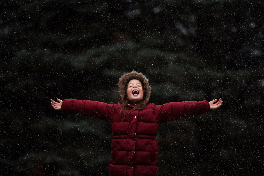 Elizabeth Sallee Bauer - Snow portrait