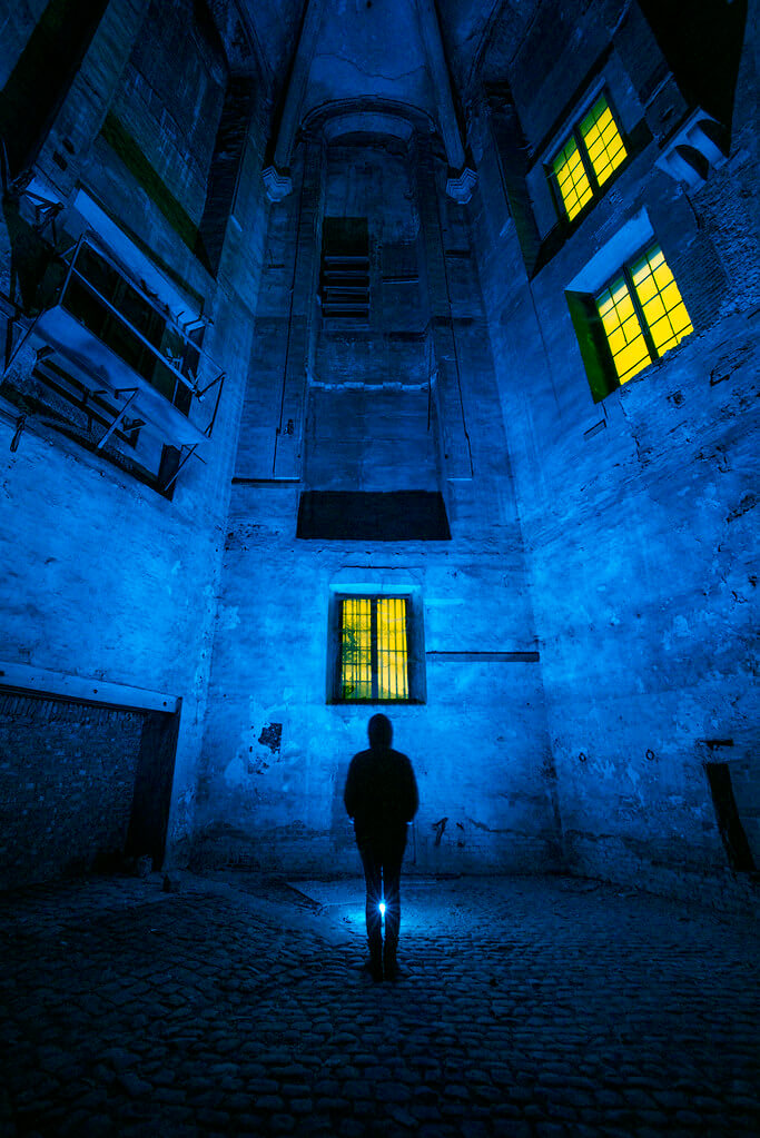 Dark Shadow Abandoned Church