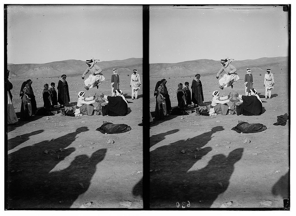 Bedouin wedding series - Jumping competition