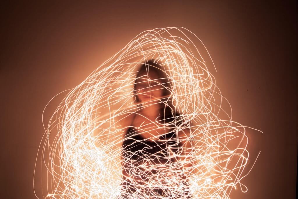 Graydon Wood - abstract light painting