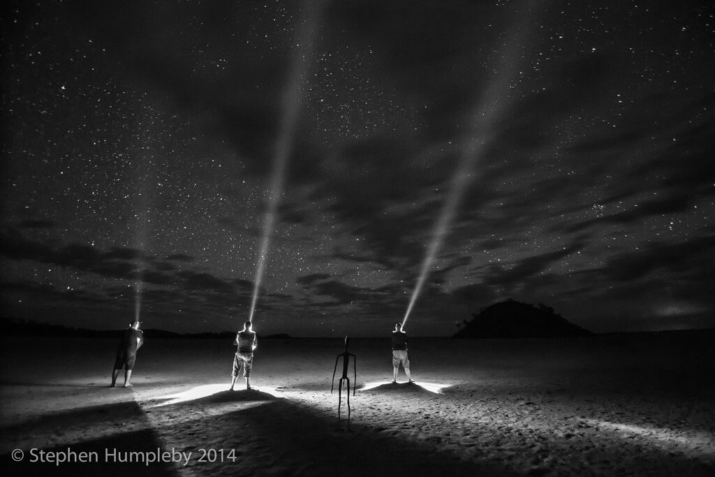 Stephen Humpleby - flashlights light painting