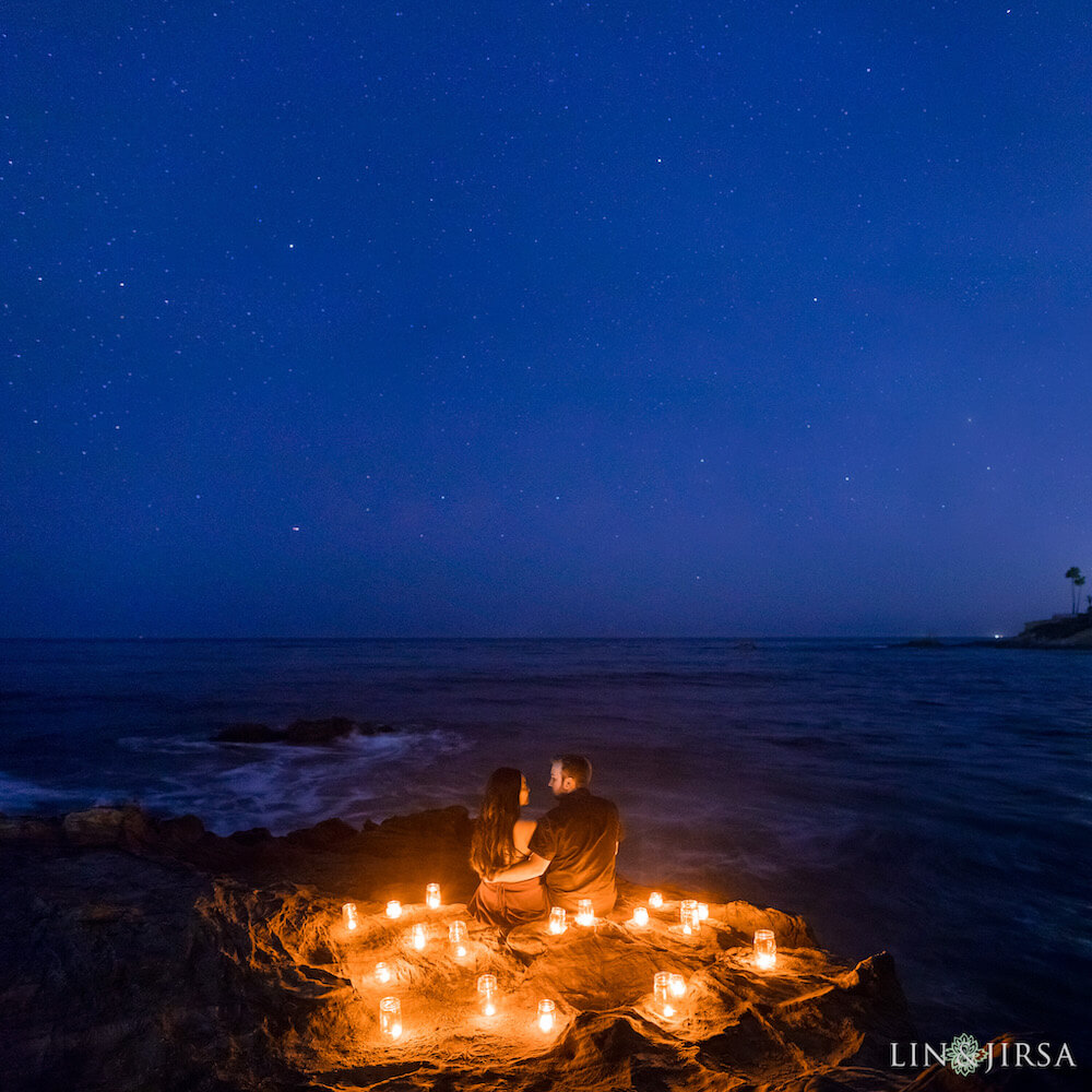 Night Portrait at the Beach